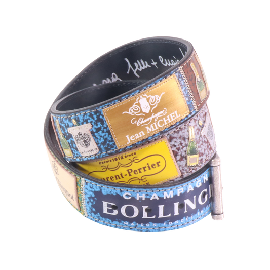 Handmade leather belt "Classifica Vespa"