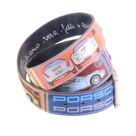 Cintura Artigianale "Figurine Porsche"
