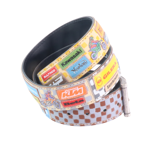 Handmade leather belt "Classifica Vespa"