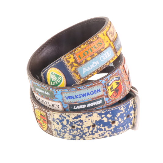 Handmade leather belt "Classifica Vespa"