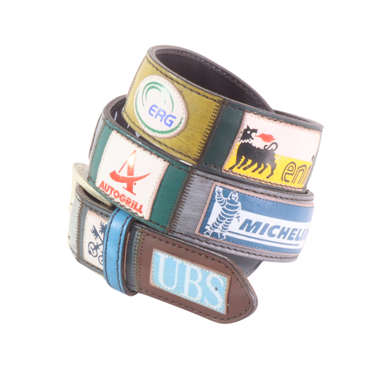 Handmade leather belt "Classifica Vespa"