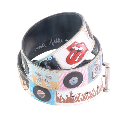 Handmade leather belt "Classifica Vespa"