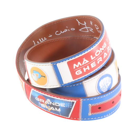 Handmade leather belt "Classifica Vespa"