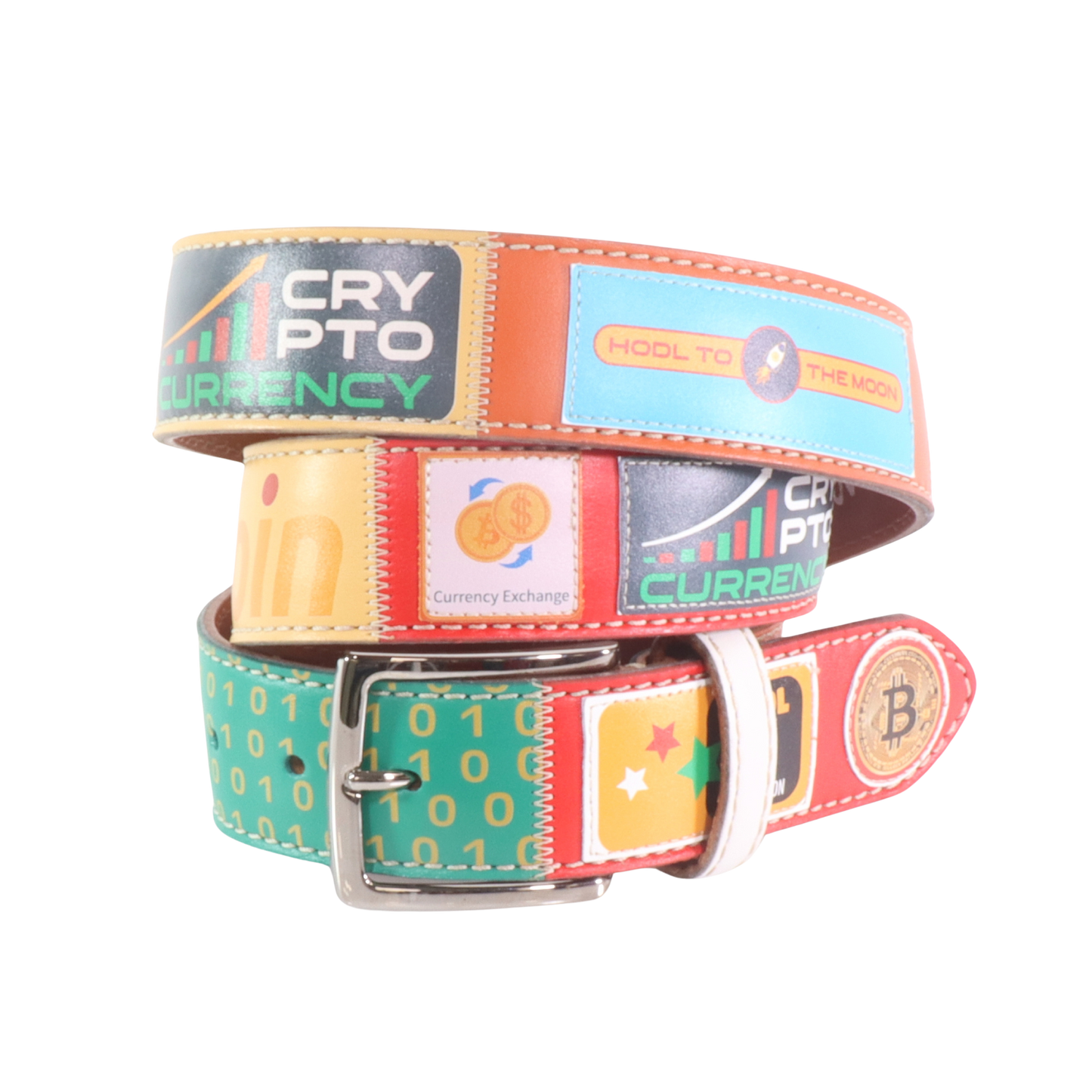 Handmade leather belt "Classifica Vespa"