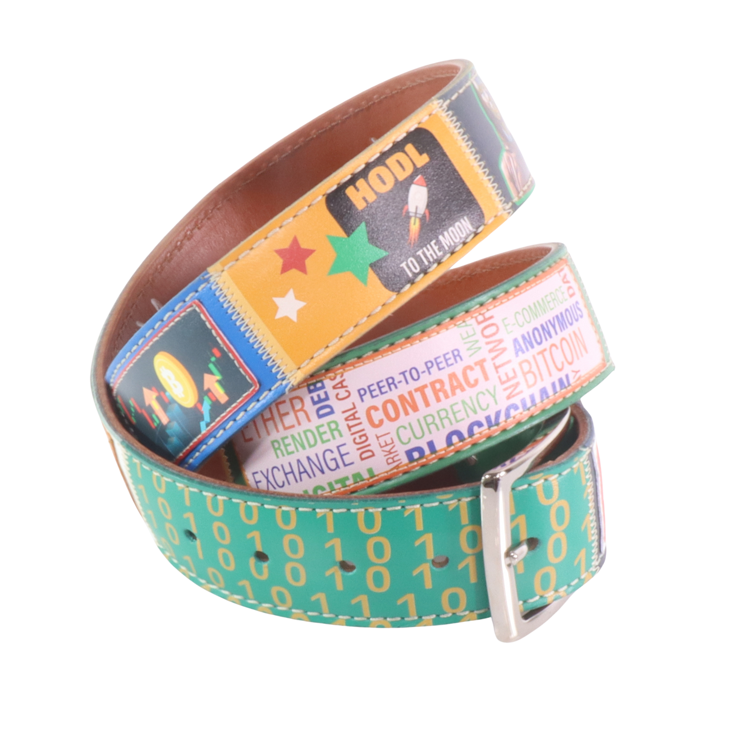 Handmade leather belt "Classifica Vespa"