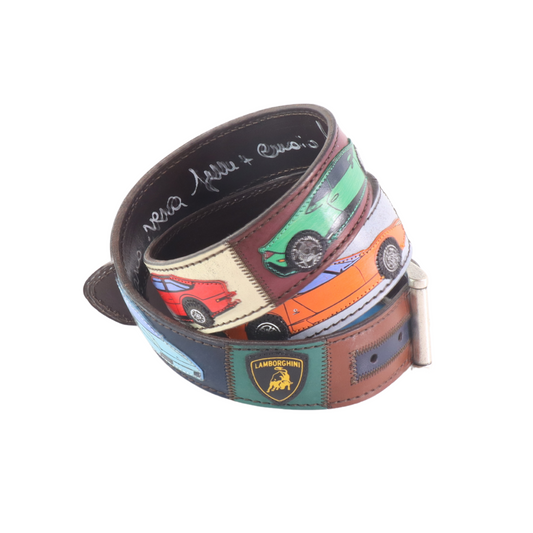 Handmade leather belt "Classifica Vespa"