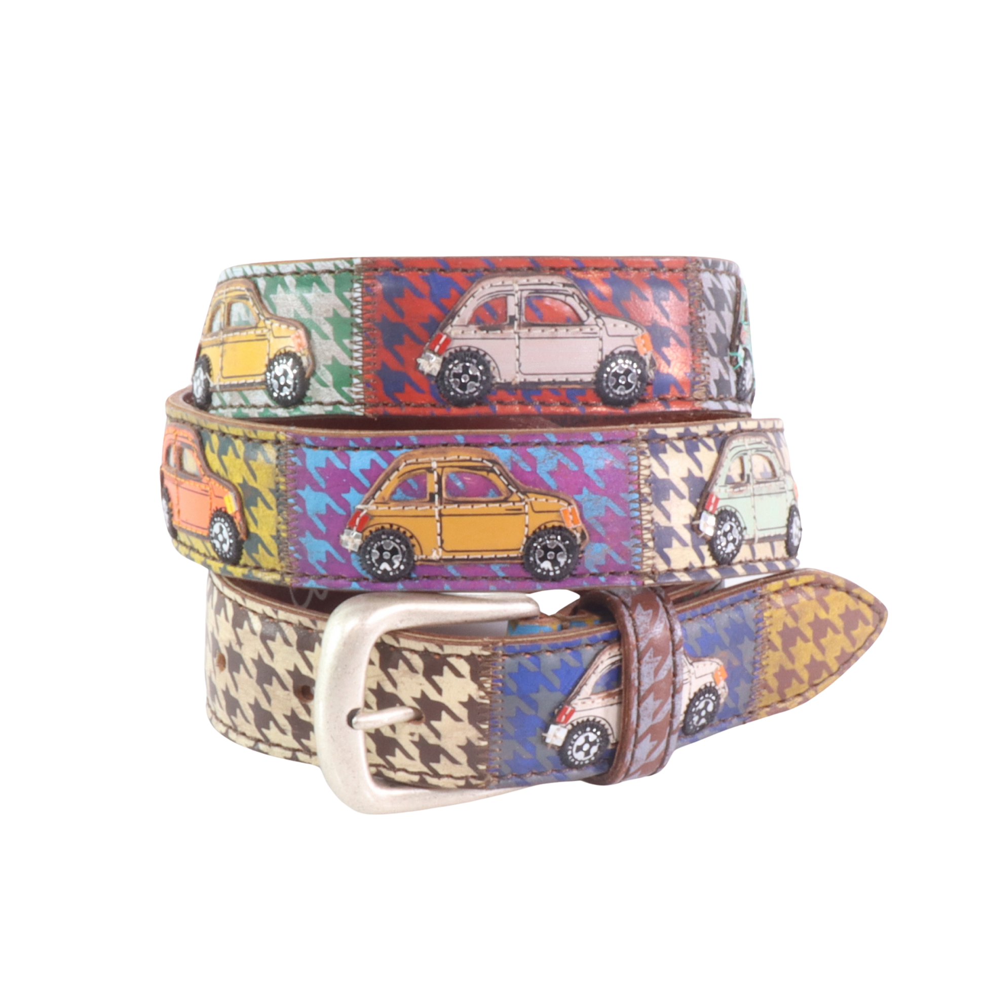Cintura in pelle 500 in pet pull | Artigianato Italiano