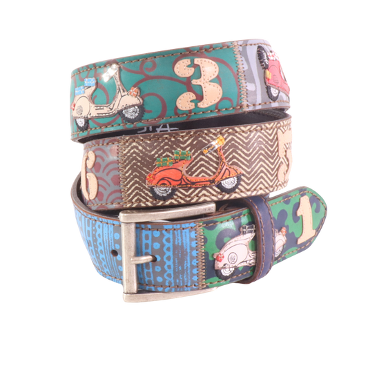 Cintura in pelle Classifiche Vespa | Artigianato Italiano