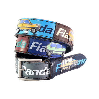 Cintura in pelle Fiat Panda | Artigianato Italiano