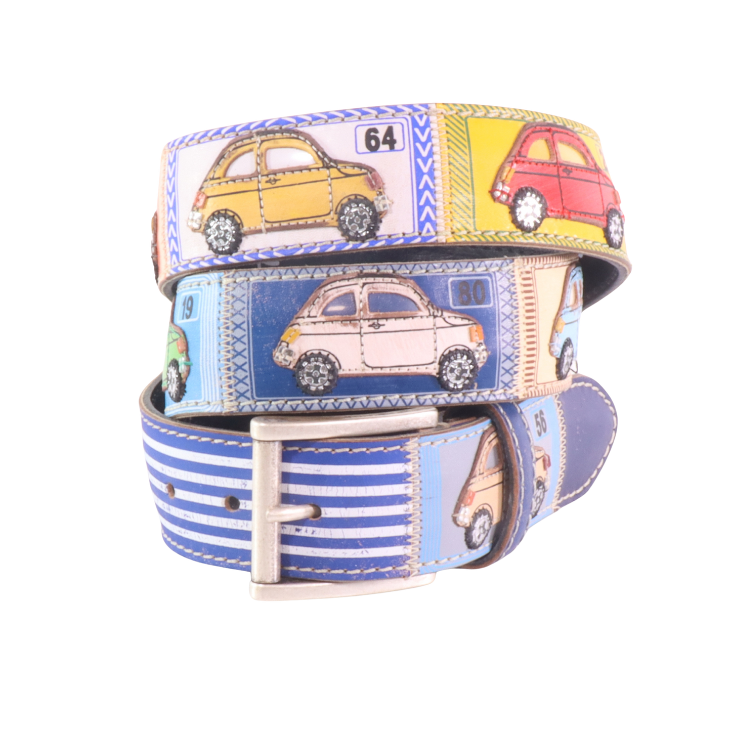 Cintura in pelle Figurine 500 | Artigianato Italiano
