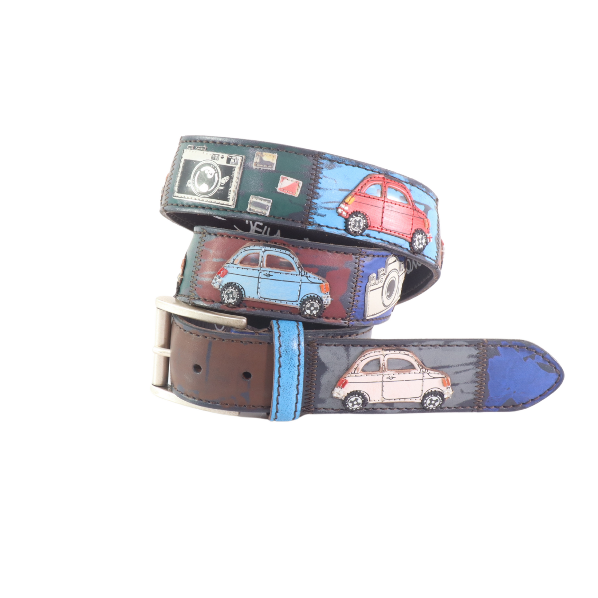 Cintura in pelle Foto Vintage della 500 | Artigianato Italiano