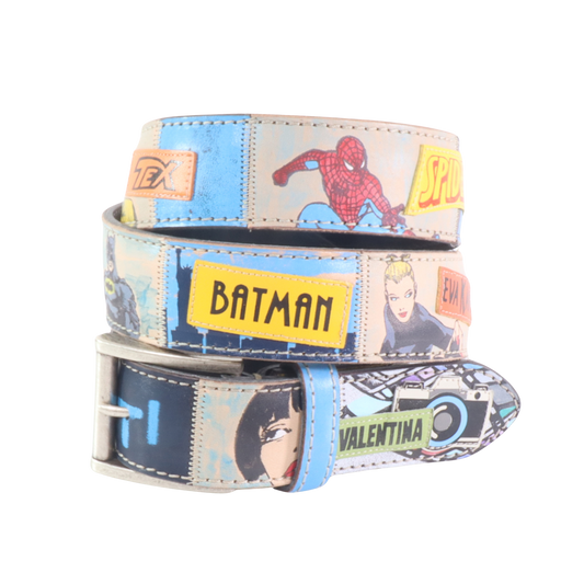 Cintura in pelle Fumetti 2 | Artigianato Italiano