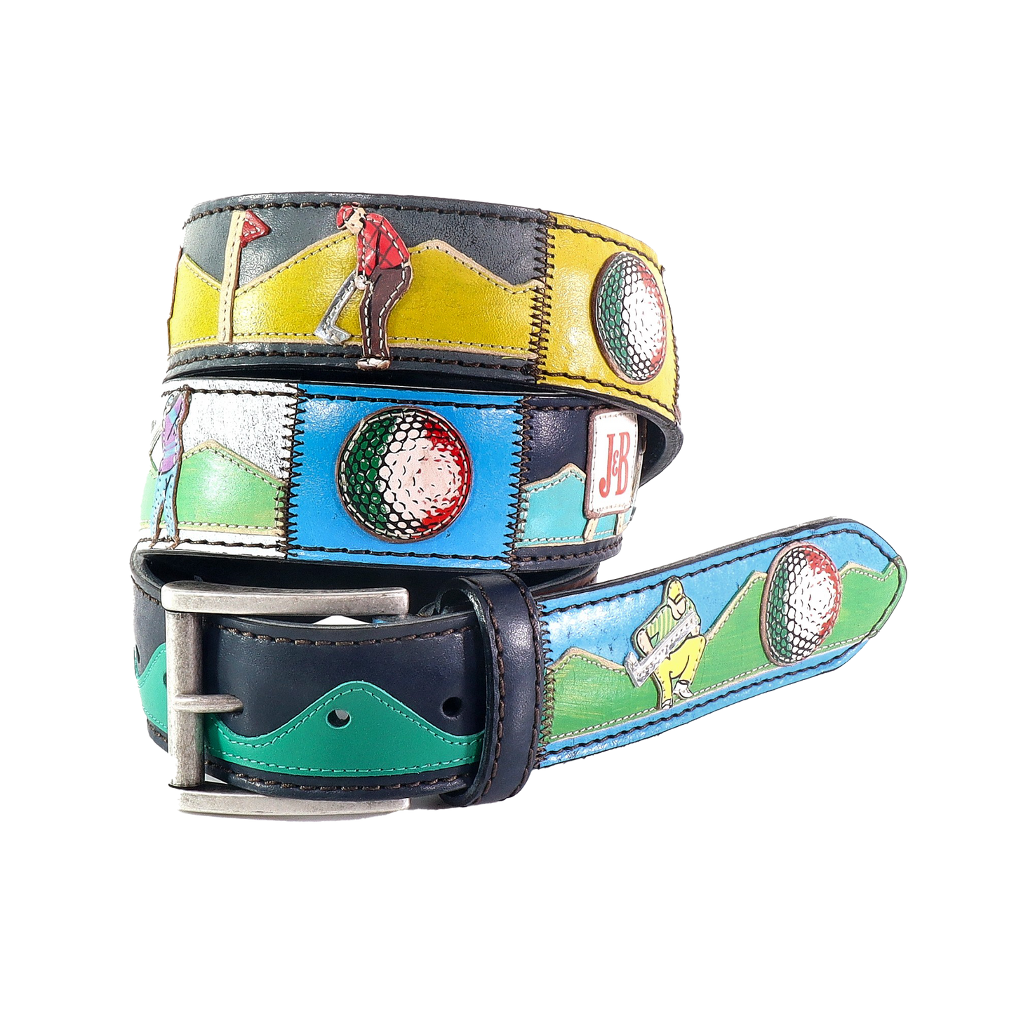 Cintura in pelle Golf Made in Italy | Artigianato Italiano