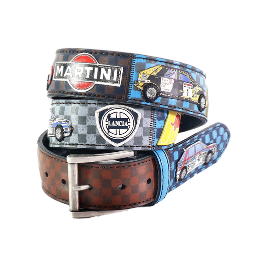Cintura in pelle Lancia HF | Artigianato Italiano