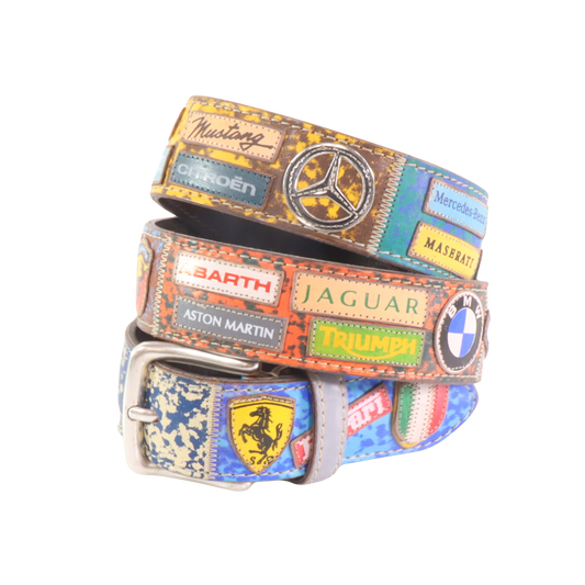 Cintura in pelle Multimarchiata | Artigianato Italiano