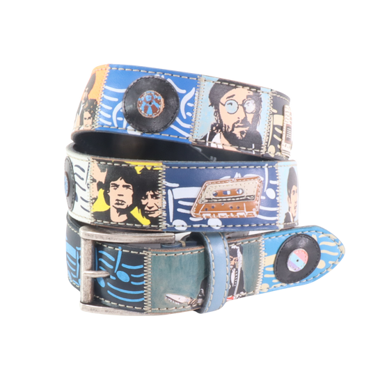 Cintura in pelle Rock Star | Artigianato Italiano