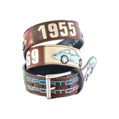 Cintura in pelle Storia della Porsche | Artigianato Italiano