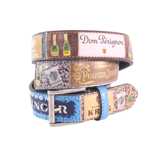 Cintura in pelle Tutta Champagne | Artigianato Italiano