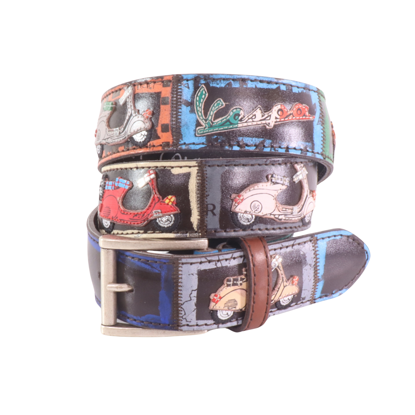 Cintura in pelle Varianti colore Vespa | Artigianato Italiano
