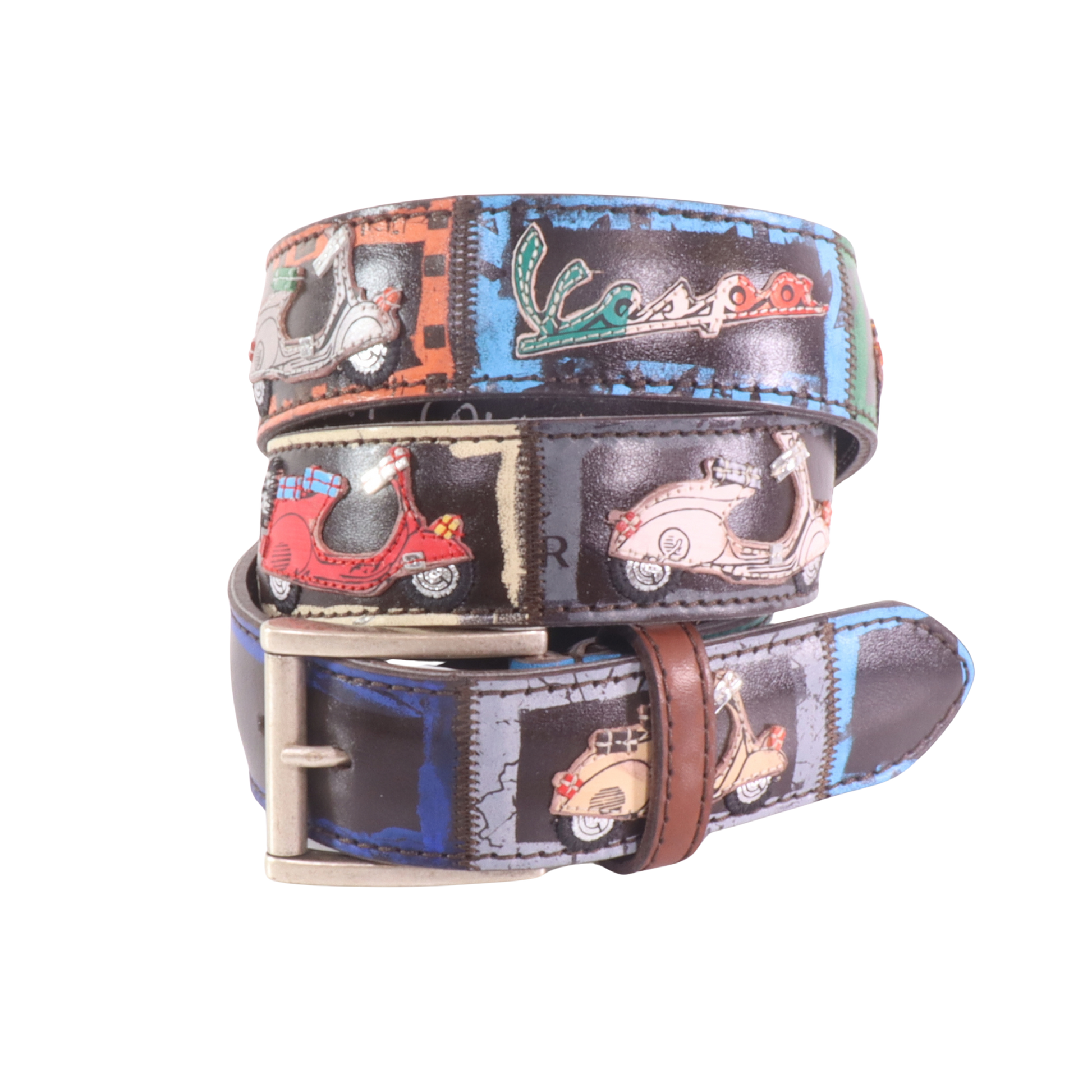 Cintura in pelle Varianti colore Vespa | Artigianato Italiano