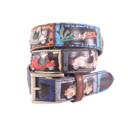 Cintura in pelle Varianti colore Vespa | Artigianato Italiano