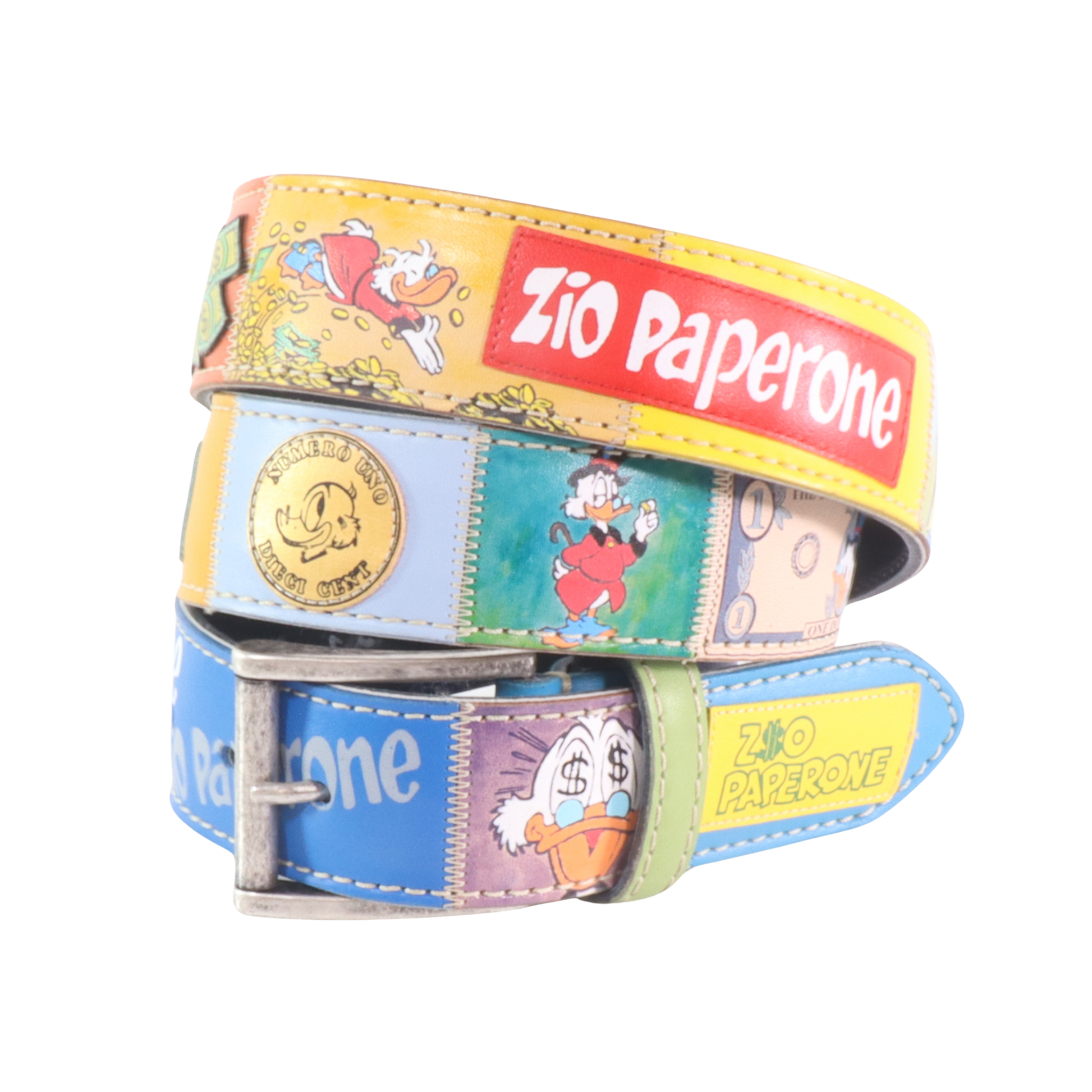 Cintura in pelle Zio Paperone | Artigianato Italiano
