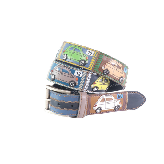 Handmade leather belt "Classifica Vespa"