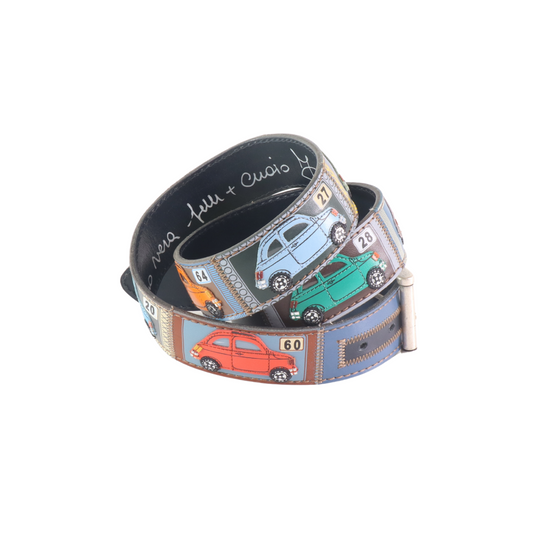 Handmade leather belt "Classifica Vespa"