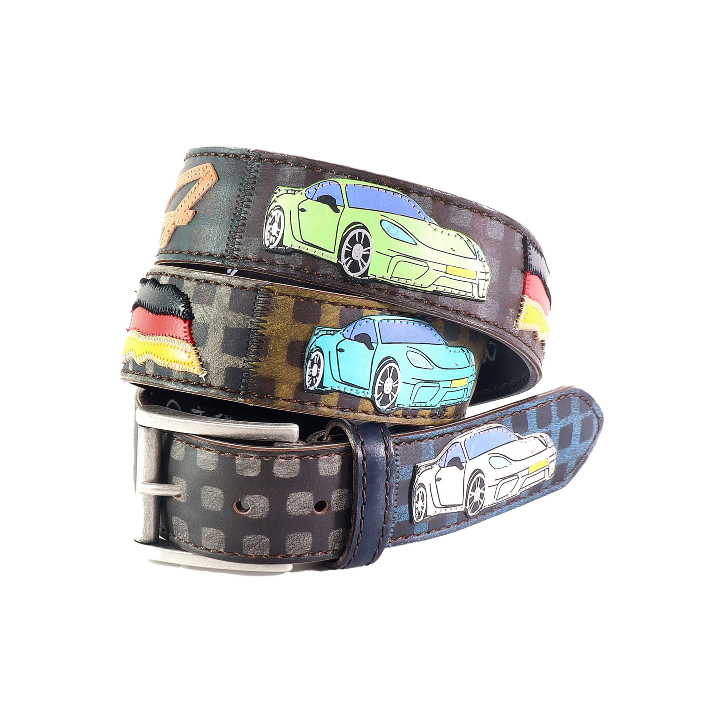 Cintura Artigianale "Porsche GT4"