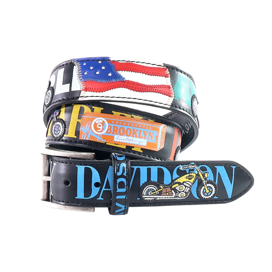 Cintura Artigianale "Harley Davidson"