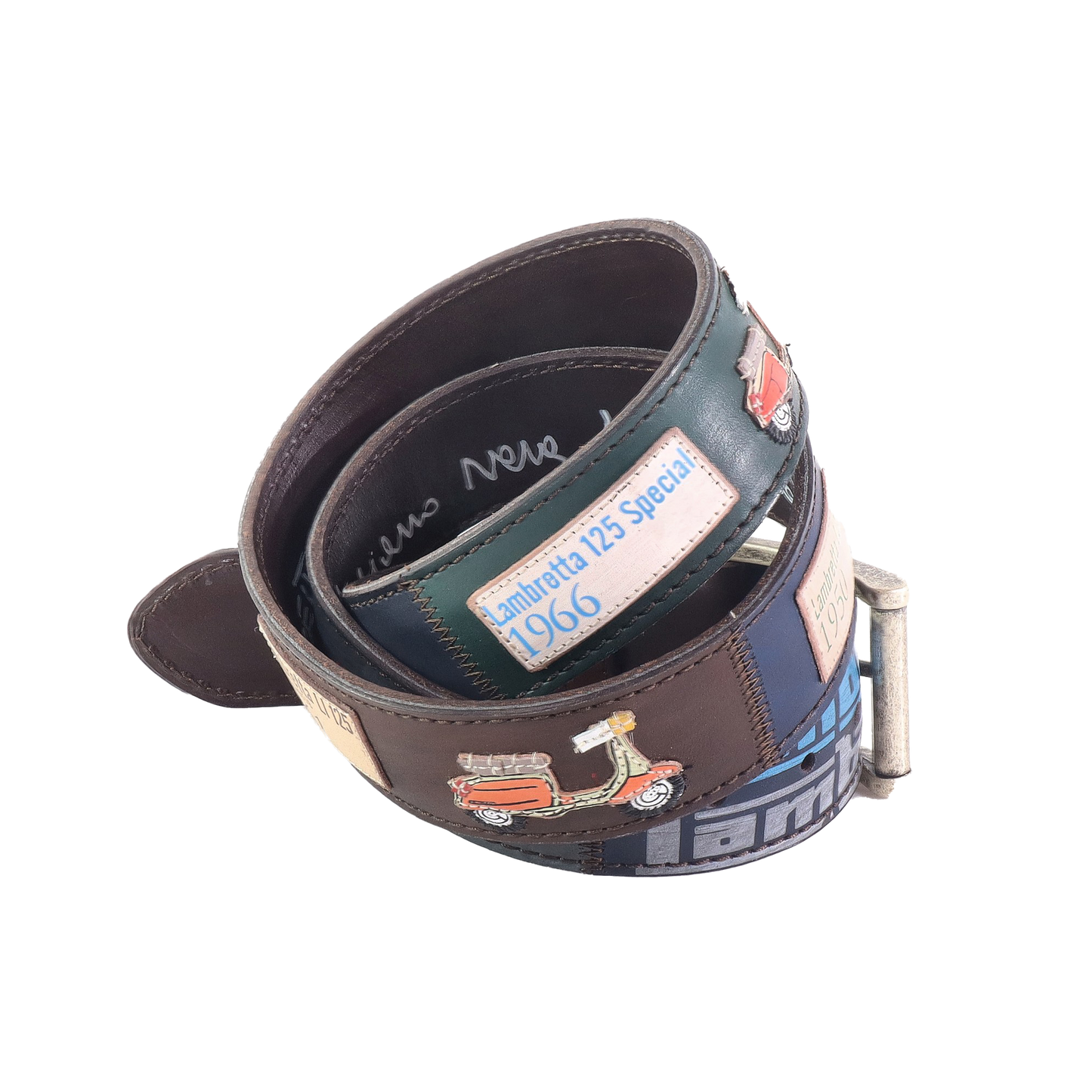 Handmade leather belt "Classifica Vespa"