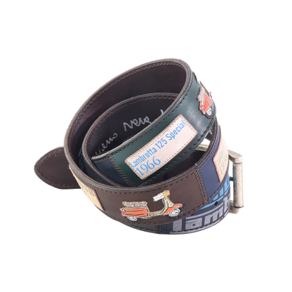 Handmade leather belt "Classifica Vespa"
